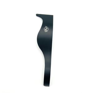 Professional Non Disposable Curved Stainless Steel Razor Single Blade 30g Lightweight Barber Face <b>Bikini</b> Customized Design - Product Image 5