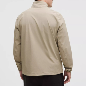 Chaqueta Deportiva Oversize de Verano para Hombre, con Logo Frontal Personalizado, Estilo Vintage, Corte Holgado, Cierre de Cremallera, Cuello Redondo, Impermeable y Transpirable - Product Image 2