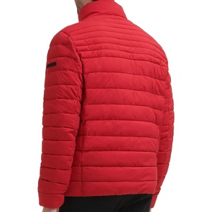 Hot Selling Custom Men's <b>Winter</b> Puffer <b>Jacket</b> <b>Waterproof</b> Zipper Casual Style Canvas Fabric OEM ODM Puffer <b>Jacket</b> for men - Product Image 4