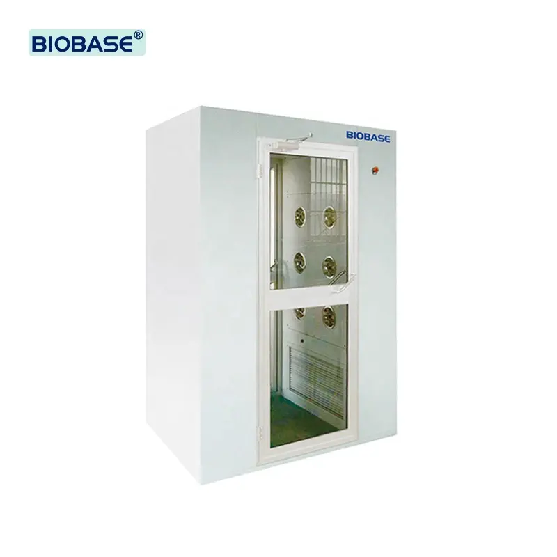 BIOBASE laboratuvar hava duş AS-1P2S tam paslanmaz çelik HEPA filtre hava duş odası ürünleri laboratuvar için