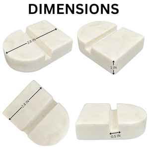 Soporte para Móvil de Mármol Natural Hecho a Mano TCE, Diseño Creativo, para Escritorio, Mesa, Oficina, Hogar, Soporte Premium de Piedra para Teléfono - Product Image 5