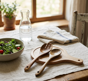 Modern Eco-Friendly Acacia Wood <b>Soup</b> <b>Spoon</b> Factory Direct Handmade Natural Polish Food-Safe Kitchenware - Product Image 5