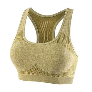Sujetador deportivo hueco para mujer, para fitness, yoga, correr, gimnasio, acolchado, push-up, sin costuras, top atlético, brassiere - Product Image 3