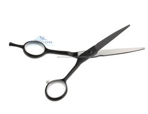 Ciseaux de rasoir de barbier Ciseaux de coupe de cheveux professionnels avec lames de bord de rasoir | Outil de coiffure en acier inoxydable pour une utilisation en salon - Product Image 6