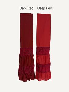 Falda Maxi Cruzada con Volantes y Diseño Asimétrico, Estilo Bohemio para una Elegancia Fluida y Uso Diario - Product Image 3