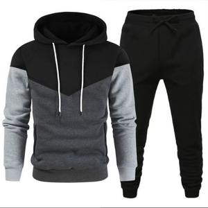 Conjunto Deportivo Casual para Hombre 2026, Otoño, Tejido de Felpa Transpirable de 500g, Sudadera con Capucha y Pantalones sin Costuras - Product Image 4