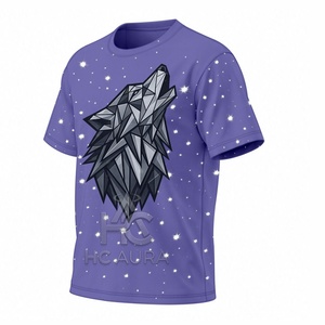 Camiseta de Hombre de Primera Calidad, Nueva Llegada, Sostenible, con Estampado de Galaxia y Estrellas, Estilo Urbano, Manga Corta, Gráfico Cósmico, Talla Grande - Product Image 3