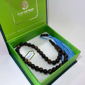 ไม้กฤษณาเวียดนามแท้ มิสบาห์ NOMI833 ขนาด 8 มม. 33 เม็ด สำหรับทำลูกประคำ ขายปลีกและของขวัญ - Product Image 5