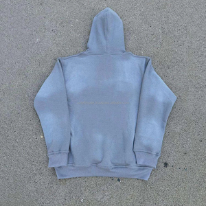 Sudadera con Capucha Personalizada con Logotipo, Resistente a la Decoloración Solar, Unisex, Otoñal, 100% Algodón, Felpa Gruesa de 500 GSM, Ecológica, Estilo Urbano, MOQ Bajo - Product Image 3