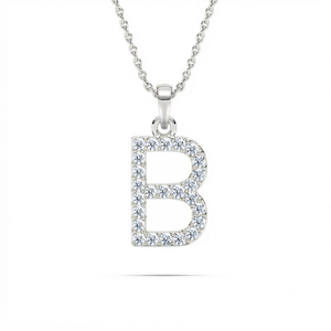 Nouveaux pendentifs en forme de goutte d'eau en argent sterling 925 plaqué rhodium, avec diamants, pour la fabrication de bijoux - Product Image 1