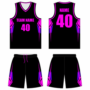 Uniforme de Baloncesto Personalizado de Alta Calidad – Camiseta y Pantalones Cortos Sublimados 100% Poliéster - Product Image 5