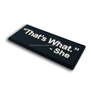 El mejor material, recién llegado, Parche de Pvc, precio de venta caliente, cantidad a granel, Parche de Pvc, superventas, Venta caliente, tela de sarga de buena calidad - Product Image 5