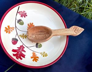 ช้อนชาไม้ ไม้ธรรมชาติ น้ำหนักเบา ช้อนตักกาแฟ ชา น้ำตาล ผิวขัดเงา เป็นมิตรกับสิ่งแวดล้อม อุปกรณ์ครัว - Product Image 1