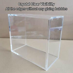 Affichage de boîtier en acrylique transparent de résistance aux UV personnalisé en usine pour l'étain <span class=keywords><strong>Pokémon</strong></span> avec couvercle magnétique puissant - Product Image 5