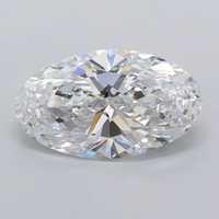 Diamante Cultivado en Laboratorio, Corte Ovalado 0.75, Color F, Claridad VVS2, CVD HPHT, Diamante Suelto, Certificado IGI, Excelente para Joyería, Venta al Por Mayor
