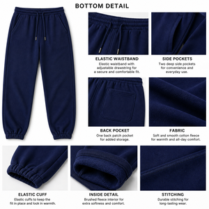 Ensemble de survêtements unisexe décontracté zippé personnalisé pour homme, en maille, coupe droite et large, par un créateur - Product Image 5