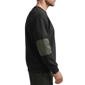 Sweat-shirt unisexe premium à col rond, impression personnalisée, pull en molleton à manches longues, streetwear tendance, fournisseur de marque privée pour hommes - Product Image 2