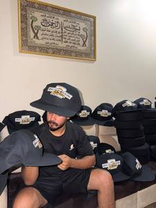 Casquette de baseball ajustée populaire à logo personnalisé, grande taille, pour l'extérieur, promotionnelle, style hip-hop, Gorras, casquette géante - Product Image 6
