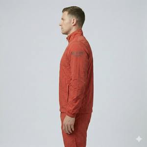 Ensemble de survêtement zippé respirant et réfléchissant en nylon pour homme, coupe-vent personnalisable, idéal pour l'hiver – Fabricants à prix compétitif - Product Image 4