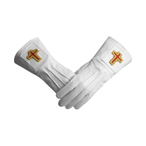 Guantes Masónicos de Primera Calidad, Colores Personalizados, Algodón Suave, Ecológicos, Transpirables y Duraderos para Uso Doméstico - Product Image 2
