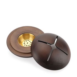 Handmade Wooden Arabic Incense Burner Mubkhar <b>Oud</b> Bukhoor Holder Minimalist Middle East Censer Home Aromatherapy Ornament Burner - Product Image 4