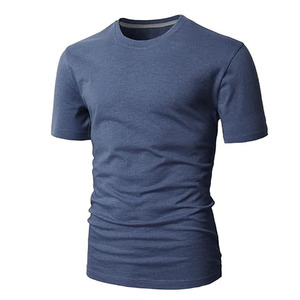 เสื้อยืดคุณภาพสูงสำหรับทุกเพศ ผลิตจากผ้าฝ้ายพรีเมียม 100% เสื้อยืดคอกลมสำหรับผู้ชาย ผ้าฝ้ายเนื้อหนา รับสกรีนโลโก้ - Product Image 2