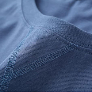 Chemises pour hommes en coton 100% doux, col rond, coupe ample, style streetwear décontracté, manches courtes, fabrication OEM ODM - Product Image 5