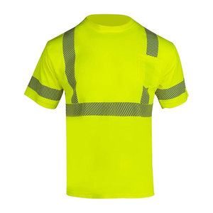 Camiseta de Trabajo de Algodón Grueso para Hombre, Corte Holgado, Estilo Industrial con Bolsillo, Resistente, para Almacén - Product Image 6