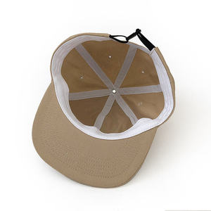 Unisex 6-Panel Snapback Cap Solid Color Cotton Canvas <b>Flat</b> Brim Cap Adjustable Fit Casual <b>Hat</b> For Adults Four Seasons Caps 2026 - Product Image 5