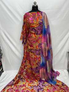 Colección A.K.TRENDY, Conjunto Somali Dirac, Tela Maqbal Ecológica, Bordado Elegante, Vestido de Novia Tradicional de Lujo para Niñas - Product Image 4