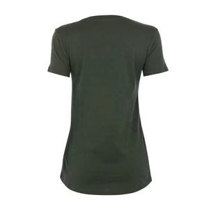 T-shirt personnalisé de votre propre marque pour femmes, t-shirt surdimensionné avec Logo imprimé pour femmes - Product Image 3