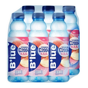 B'lue Vitamin Water Sabor Lichi 500ml Paquete de 1x6 Bebida Funcional con Vitaminas Bebida Hidratante Refrescante OEM Marca Privada - Product Image 4