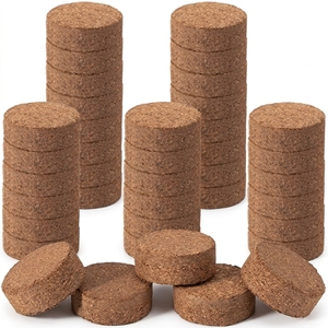 Pastilles de tourbe organique de haute qualité 8 mm - Écologiques, biodégradables, haute rétention d'eau et pH acide pour la germination et l'hydroponie - Product Image 2