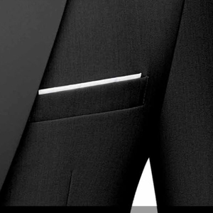 เสื้อโค้ทผู้ชายผ้าเนื้อนุ่มคุณภาพสูง กระดุมแถวเดียว ราคาโรงงาน ดีไซน์ใหม่ สไตล์ทางการ มีจำหน่าย - Product Image 4