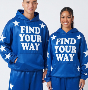 Unisex Baumwoll-Fleece Trainingsanzug Set Schwergewichtiger Pullover Hoodie Jogginghose Übergroße Lose Passform Warm Lässig Streetwear Jogger-Set - Product Image 3