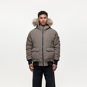New Launched Camouflage Spring <b>Waterproof</b> Eco-Friendly Polyester Wadding <b>Long</b> Men Unisex Loose Winter Puffer Coat - Product Image 4