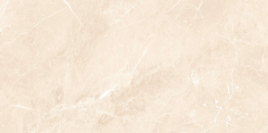 กระเบื้องลายหินอ่อนพอร์ซเลนขนาด 600x1200 มม. สีเบจไอวอรี่เคลือบด้าน ผิวเคลือบกันลื่น ทนทานต่อการสึกหรอ เหมาะสำหรับห้องโถง ห้องน้ำ ผนังและพื้น - Product Image 2