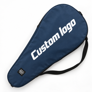Funda de transporte personalizada para raqueta de squash con gráfico impreso y correa para el hombro, accesorios de impresión, bolsa para raqueta - Product Image 2