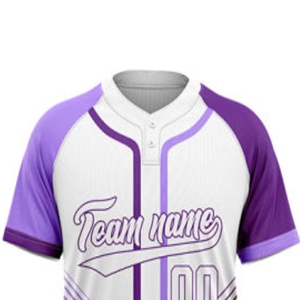 Camiseta de Béisbol Urbana Personalizada con Botones al Frente, Transpirable, Ligera, de Secado Rápido, 100% Poliéster, Impermeable - Product Image 3