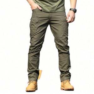 Pantalon tactique pour homme, pantalon cargo Rip Stop, pantalon de randonnée, pantalon de travail imperméable, pantalon d'extérieur pour homme - Product Image 2