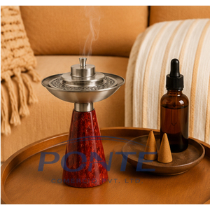 Quemador de Incienso Árabe de Lujo, Quemador de Oud de Acero Inoxidable, Mabkhar Moderno de Estilo Árabe, Porta Incienso para Decoración del Hogar - Product Image 3