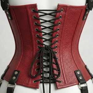 Conjunto de Arnés de Cuero Premium Personalizado, Corsé, Sujetador, Gargantilla y Correa para Muslo, Vestidos de Fantasía, Tallas Grandes, Moda Gótica Punk - Product Image 6