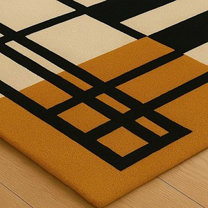 Tapis géométrique abstrait moderne pour salon et chambre à coucher, tapis décoratif antidérapant, lavable, durable, pour la maison, taille XL - Product Image 6