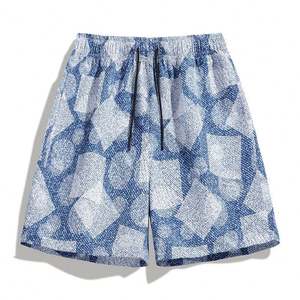 New and High Quality Custom Sublimation Printed Beach Shorts <b>Men</b> <b>Swimming</b> Wholesale Price Sun protection <b>Men</b> Swim Shorts - Product Image 5
