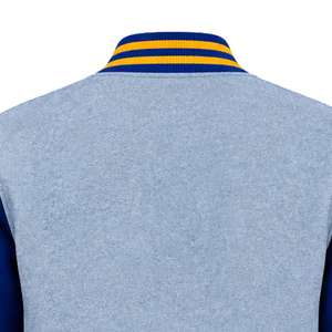 Blouson Bomber Universitaire Femme Sigma Gamma Rho Personnalisé, Vêtement d'extérieur de Sororité Grecque, Logo Brodé, Fermeture à Boutons Pression, Décontracté - Product Image 4