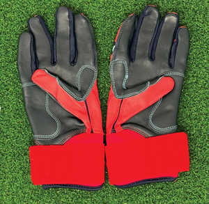 Professional Bruce <b>Bolt</b> Quality Anti-Slip Baseball Glove Custom Logo Design Premium Split Leather Batting Gloves Infield Sports - Product Image 2