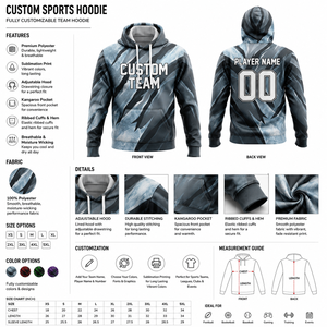 Premium <b>Athletic</b> Sublimation Hoodie Custom Printed Polyester Hoodie for Men Women and Youth - Product Image 5
