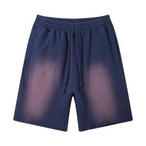 Pantalones Cortos Deportivos Unisex de Verano, Personalizados, 100% Algodón Grueso, Lavado Ácido, Secado Rápido, Transpirables, Estilo Urbano, Denim, Moda Urbana - Product Image 6