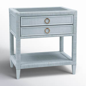 Mesita de Noche de Mimbre DreamCraft con 2 Cajones de Vietnam - Product Image 5