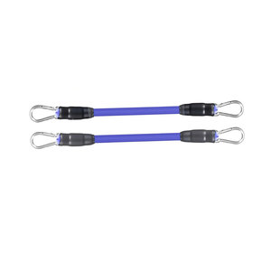 Blue Nylon <b>Ankle</b> <b>Support</b> Belt with Metal Ring and Hook Loop Closure for Sport Use - Product Image 6